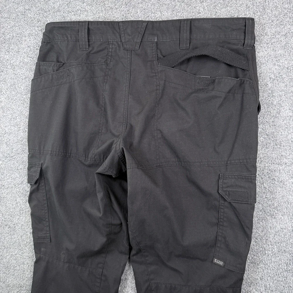 511 Tactical ABR Pro Cargo Pants Mens 38x32 Black Utility Straight Fit 74512